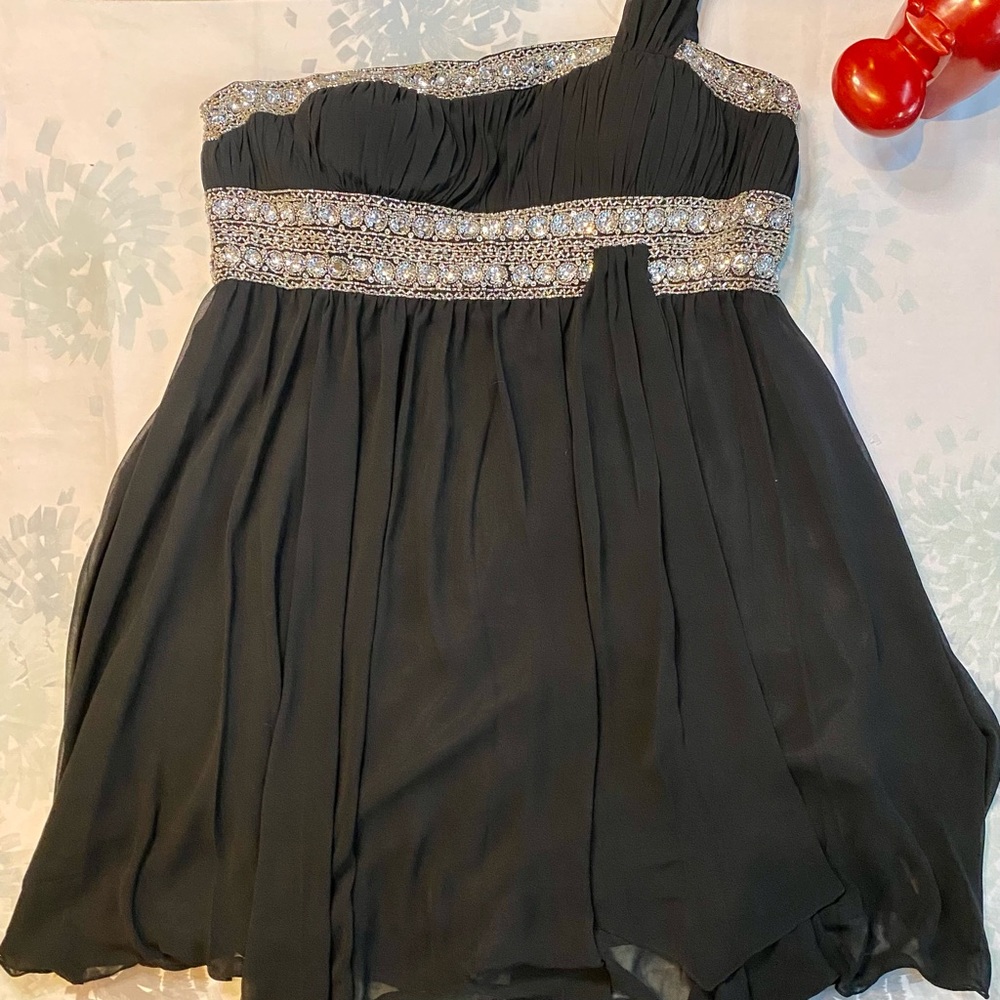 May Queen One Shoulder Dress